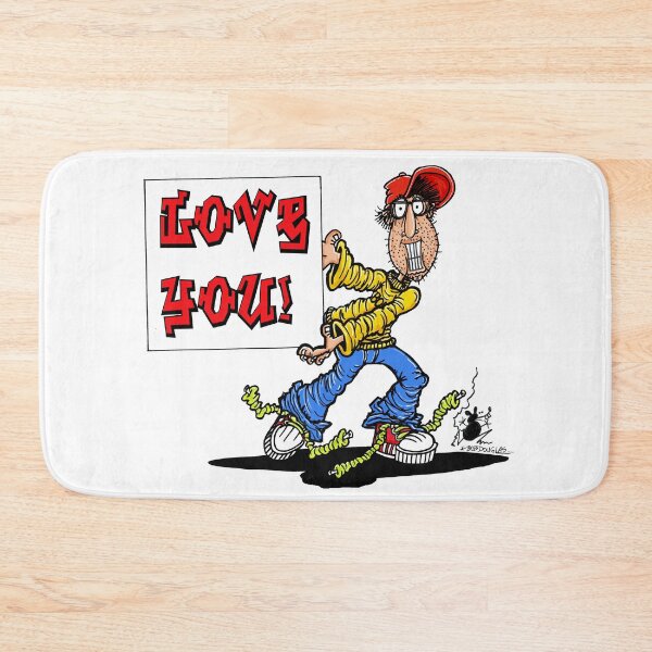 Item preview,  Man Holding a Sign says Love You! designed and sold by bobtheartman.