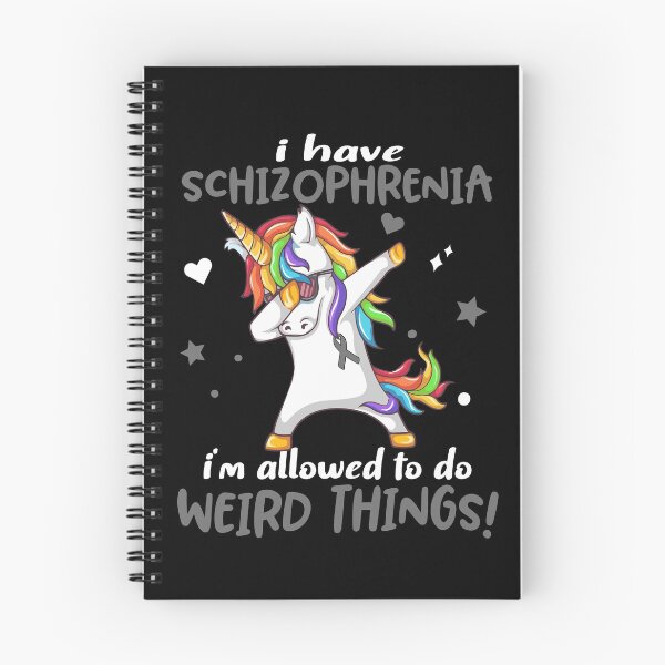 Item preview, Schizophrenia Warrior I'm Allowed To Do Weird Things designed and sold by Brad-FI.
