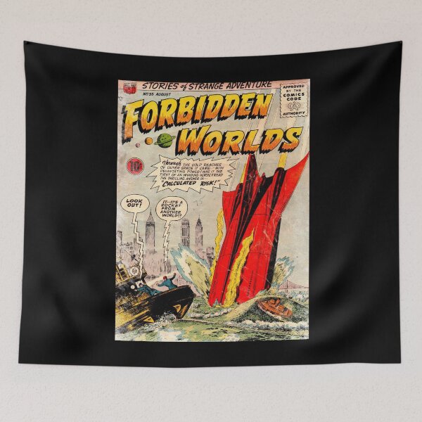 Item preview, Forbidden Worlds Vintage golden age horror comic book. designed and sold by beachcamper.