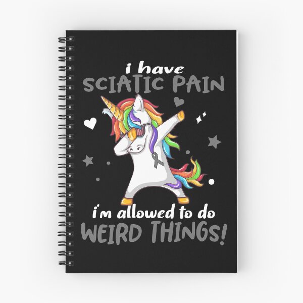 Item preview, Sciatic Pain Warrior I'm Allowed To Do Weird Things designed and sold by Brad-FI.