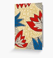 Printed Pattern Greeting Card