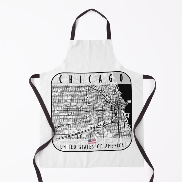 Item preview, CHICAGO MAP USA designed and sold by hatimelhag.