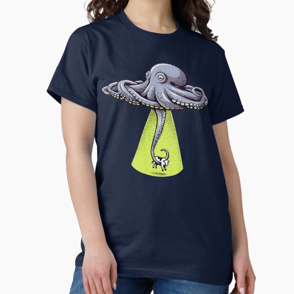 Item preview, UFO (Unidentified Flying Octopus) designed and sold by HabbyArt.