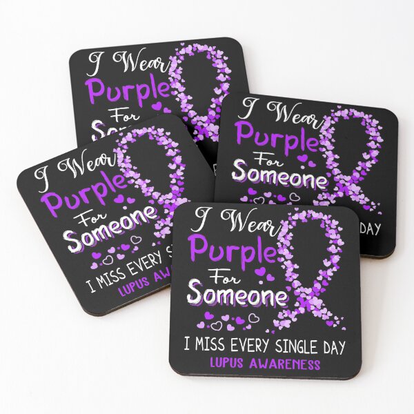 Item preview, I Wear Purple Lupus Awareness designed and sold by GennieShop.