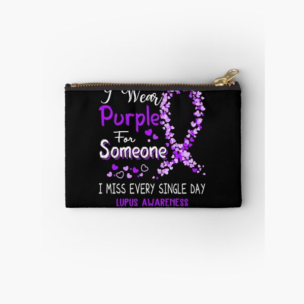Item preview, I Wear Purple Lupus Awareness designed and sold by GennieShop.