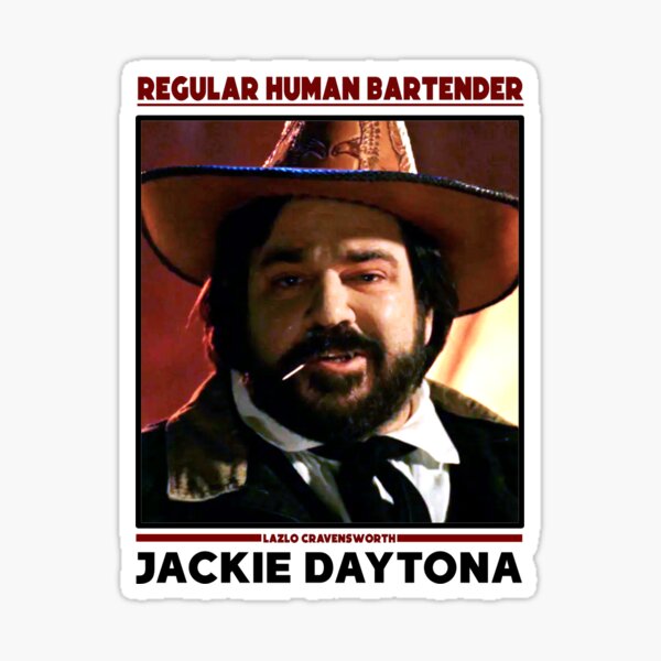 Aperçu de l'œuvre Jackie Daytona : Barman humain régulier créée et vendue par 221bree.