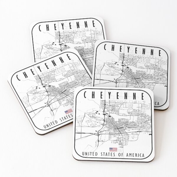 Item preview, CHEYENNE MAP USA designed and sold by hatimelhag.