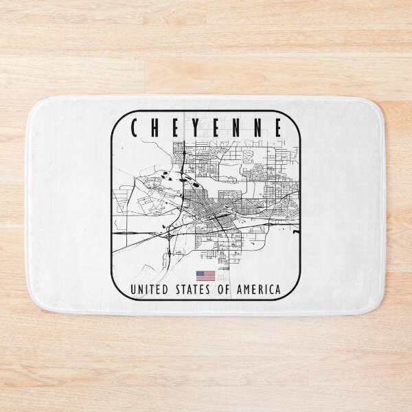 Item preview, CHEYENNE MAP USA designed and sold by hatimelhag.