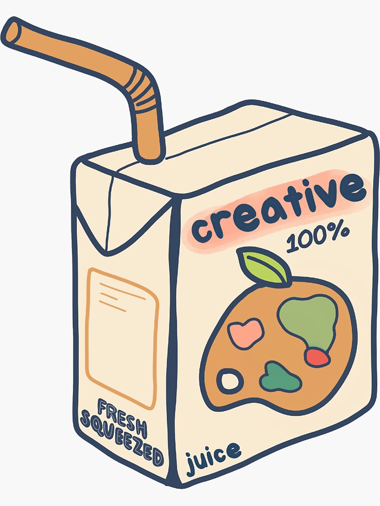 Vinyl Sticker: Creative Juice Vinyl Sticker: Creative Juice