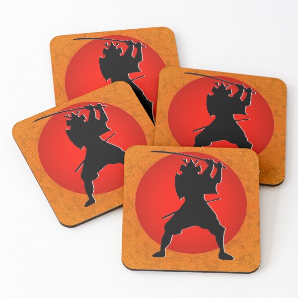 Item preview, vintage golden samurai designed and sold by soldesign72.