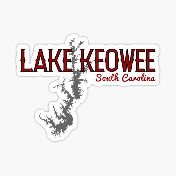 Lake Keowee South Carolina Sticker