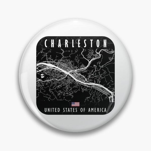 Artikelvorschau, CHARLESTON MAP USA entworfen und verkauft von hatimelhag.