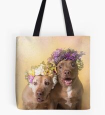 Flower Power, Indie and Choco Tote Bag
