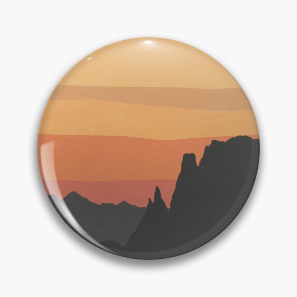 Item preview, Warm Mountain Scene designed and sold by ABakerMaker.