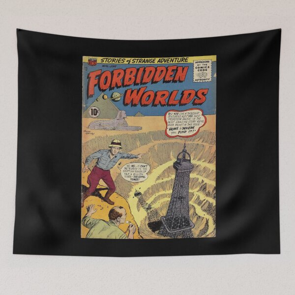 Item preview, Forbidden Worlds Vintage golden age horror comic book. designed and sold by beachcamper.
