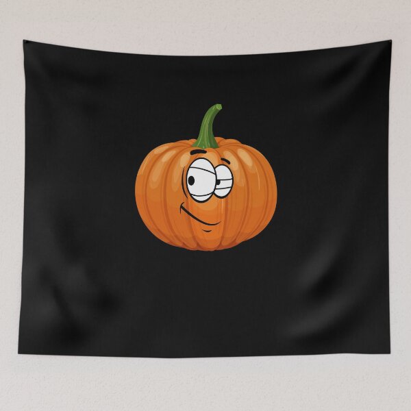 Item preview, Simple pumpkin face for kids designed and sold by chorche-design.