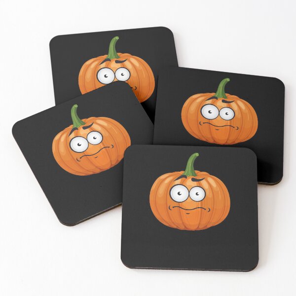Item preview, Simple pumpkin scare face for kids and adults designed and sold by chorche-design.