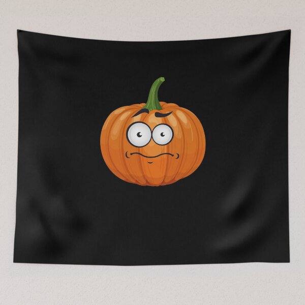Item preview, Simple pumpkin scare face for kids and adults designed and sold by chorche-design.