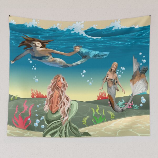 Item preview, The Three Sirens at Sea. designed and sold by Karine Dupras.