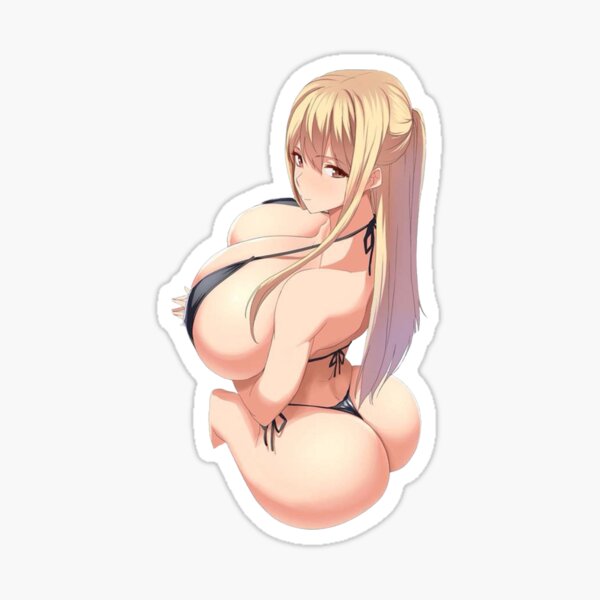 girl big ass Sticker