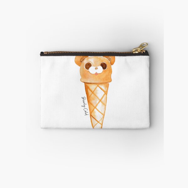 Item preview, Cute Bear Ice Cream Cone, Watercolor designed and sold by sanashibata.