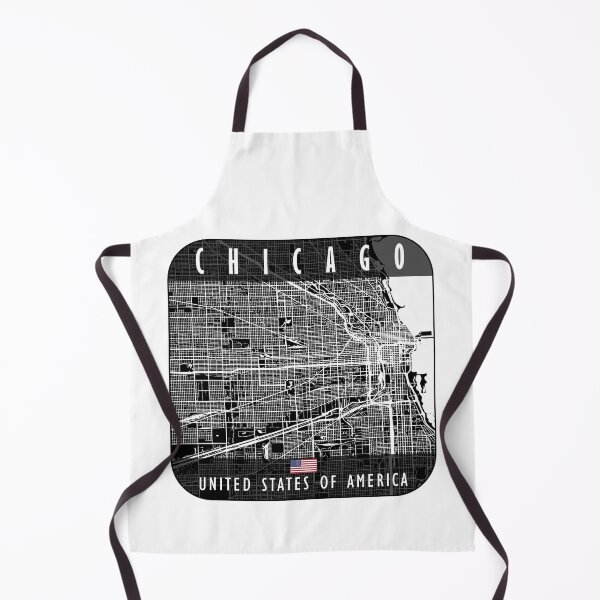 Item preview, CHICAGO MAP USA designed and sold by hatimelhag.