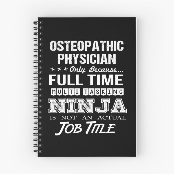 Item preview, Osteopathic Physician T Shirt - Multitasking Ninja Job Gift Item Tee designed and sold by ccombercor.