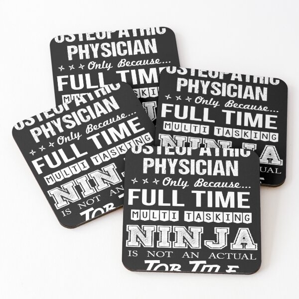 Item preview, Osteopathic Physician T Shirt - Multitasking Ninja Job Gift Item Tee designed and sold by ccombercor.