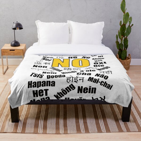 Item preview, No is no in any language designed and sold by StencilMyst ..
