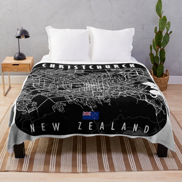 Item preview, CHRISTCHURCH MAP NEW ZEALAND designed and sold by hatimelhag.