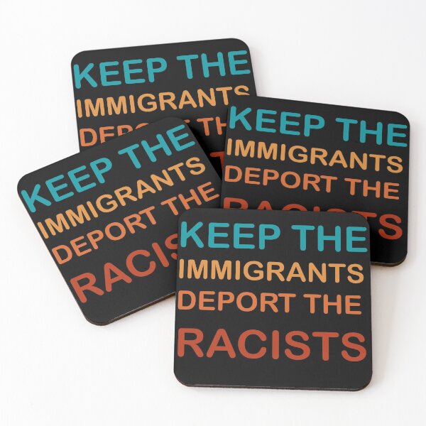 Item preview, keep the immigrants deport the racists Fight For Equality gifts  designed and sold by seriesxanime.