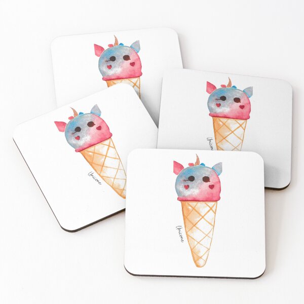 Item preview, Cute Unicone Unicorn Ice Cream designed and sold by sanashibata.