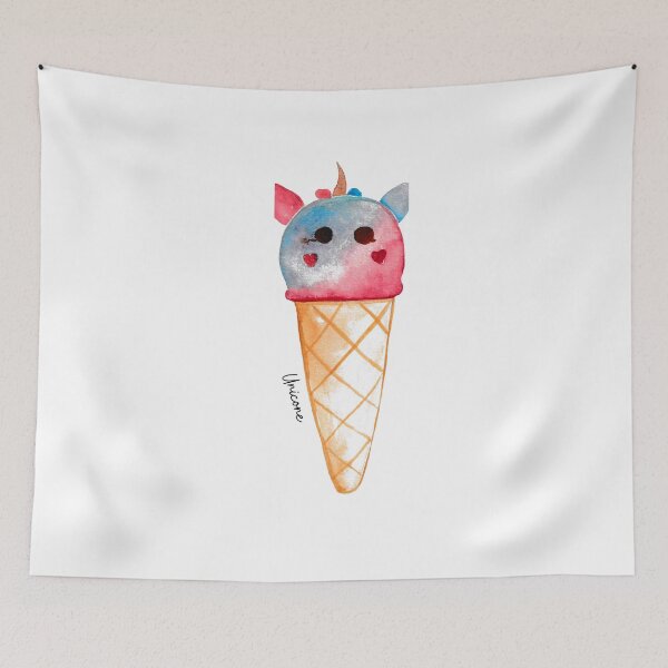 Item preview, Cute Unicone Unicorn Ice Cream designed and sold by sanashibata.