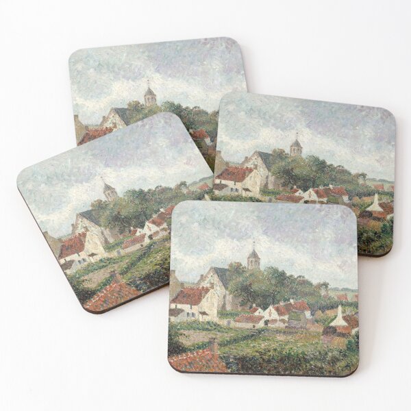Item preview, Impressionist Art Knocke village (1894) by Camille Pissarro designed and sold by Designedbysm.