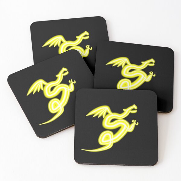 Item preview, Yellow Neon Dragon designed and sold by FalcoSkyWolf.