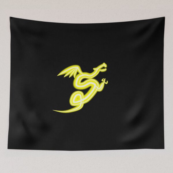 Item preview, Yellow Neon Dragon designed and sold by FalcoSkyWolf.