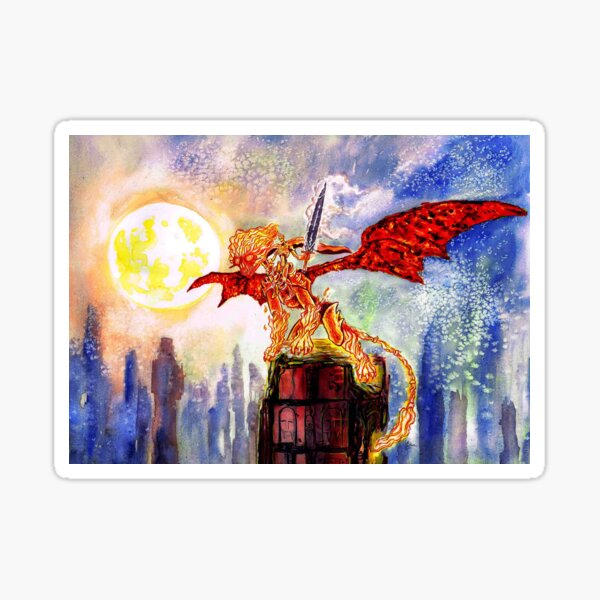 Guardian Moon Sticker