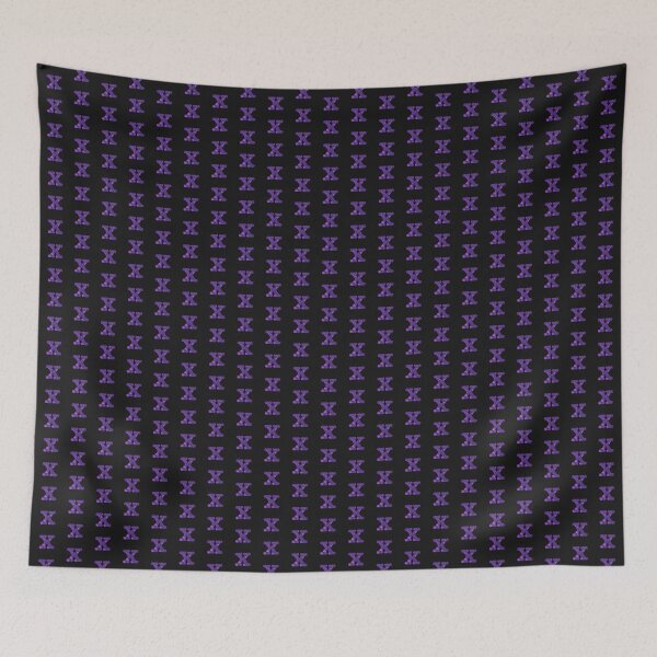 Item preview, Letter X Alphabet Purple Marble Abstract Monogram designed and sold by AMSonArt.