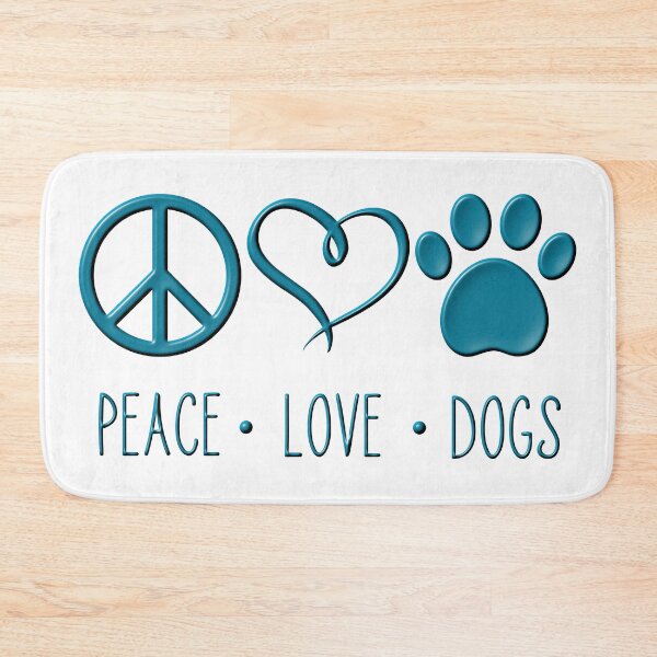 Item preview, Peace, Love & Dogs designed and sold by Krysanthe.