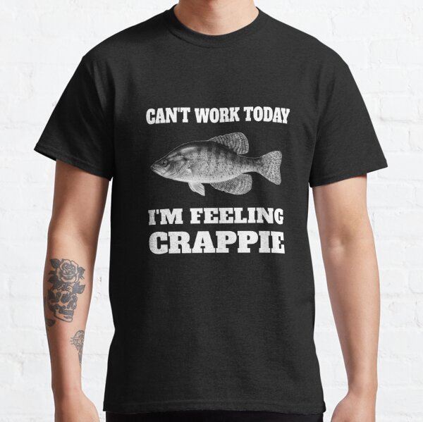 Crappie Fishing Beer Drinking Fisherman Fisher Net T-Shirt