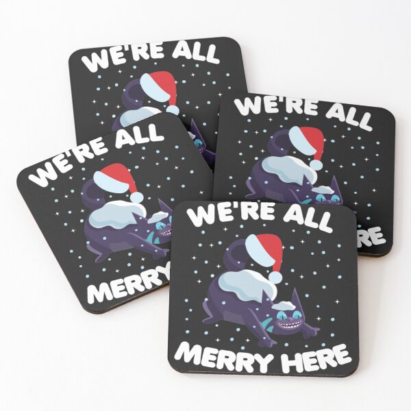Item preview, WE'RE ALL MERRY HERE Alice in wonderland designed and sold by StarcyWol.