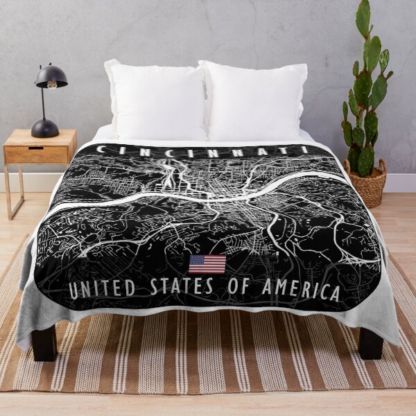 Item preview, CINCINNATI MAP USA designed and sold by hatimelhag.