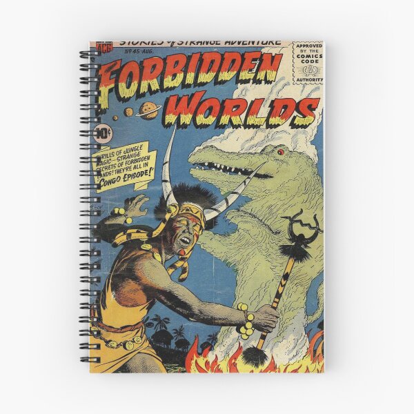 Artikelvorschau, Verbotene Welten Vintages Horror-Comic-Buch des goldenen Zeitalters. entworfen und verkauft von beachcamper.