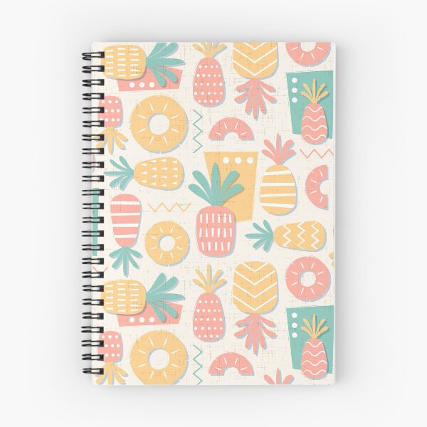 Item preview, Mid-Century Modern Summer-Yellow Pink Aqua designed and sold by ammiecreative.