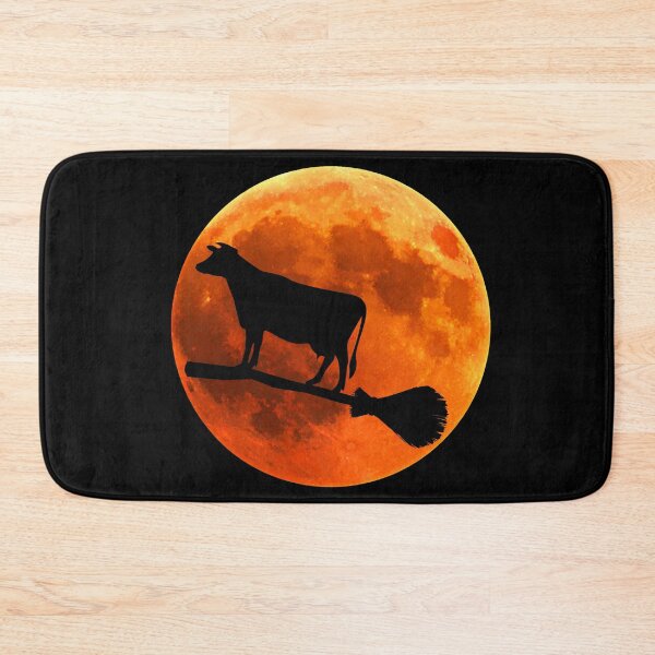 Item preview, Cow Silhouette Moon Halloween designed and sold by alaechamlal.