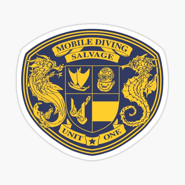 Navy Diver Sticker