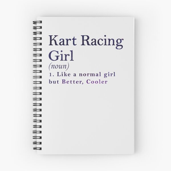 Item preview, Kart Racing Girl Funny Quote designed and sold by AweSoMe Shirts.