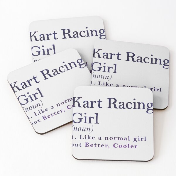 Item preview, Kart Racing Girl Funny Quote designed and sold by AweSoMe Shirts.