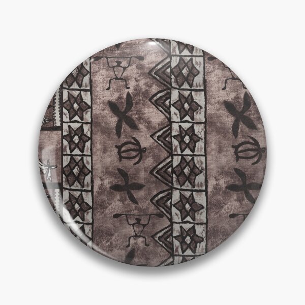 Item preview, Vintage Hawaiian Tapa Faded Tan designed and sold by J Marielle Designs.
