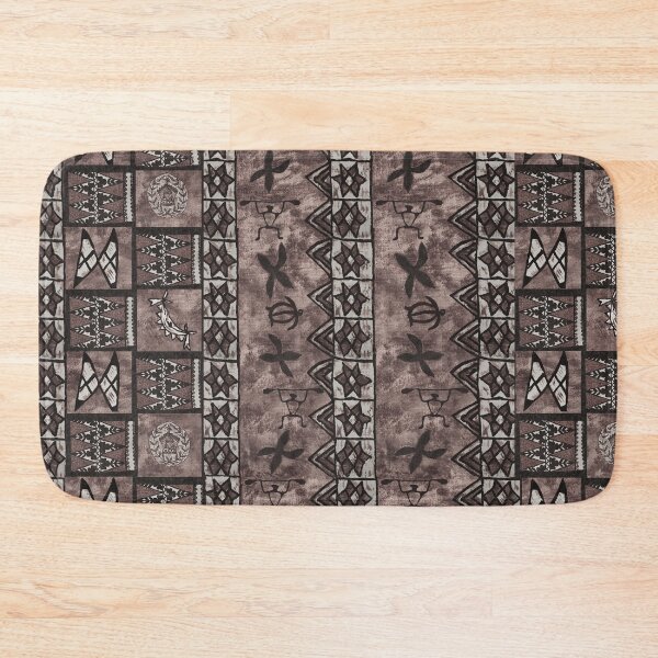 Item preview, Vintage Hawaiian Tapa Faded Tan designed and sold by J Marielle Designs.